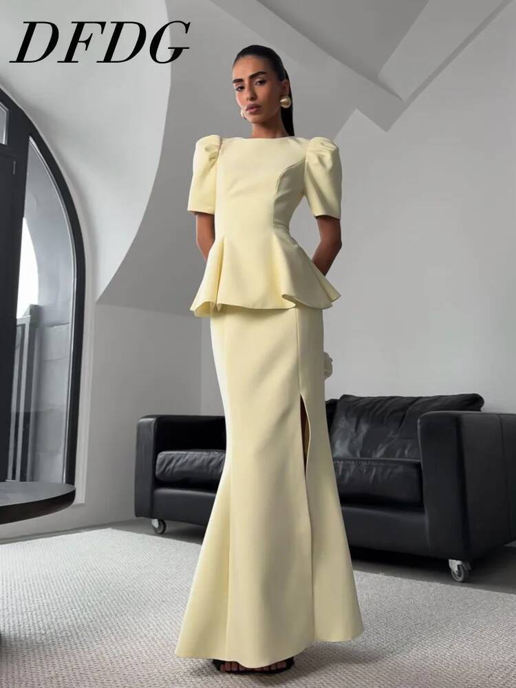 Female Formal Wear - ชุดเซ็ต DFDG สำหรับผู้หญิง ฤดูใบไม้ผลิ/ฤดูร้อน ปี 2026