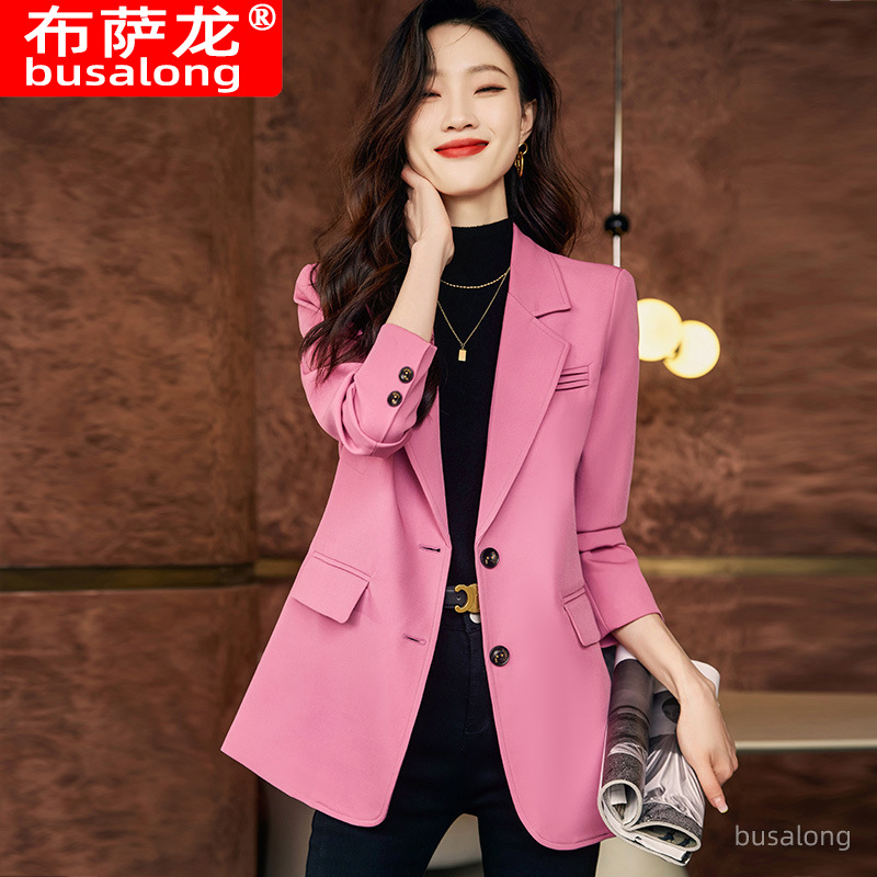Women Formal Wear For Interview - เสื้อเบลเซอร์ฤดูใบไม้ร่วงฤดูหนาวผู้หญิงแขนยาวมืออาชีพเสื้อเบลเซอร์ขนาดเล็กชุดทำงานอย่างเป็นทางการเสื้อแจ็คเก็ตผู้หญิงสัมภาษณ์งานขายชุดทำงาน 660