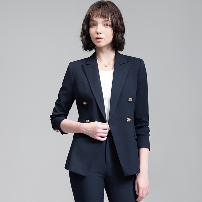 Women Formal Wear For Interview - ชุดสูทสำหรับผู้หญิง สไตล์ใหม่สำหรับฤดูใบไม้ร่วงและฤดูหนาว ชุดสัมภาษณ์งานสำหรับนักศึกษา ชุดทำงานสำหรับผู้บริหารระดับสูง