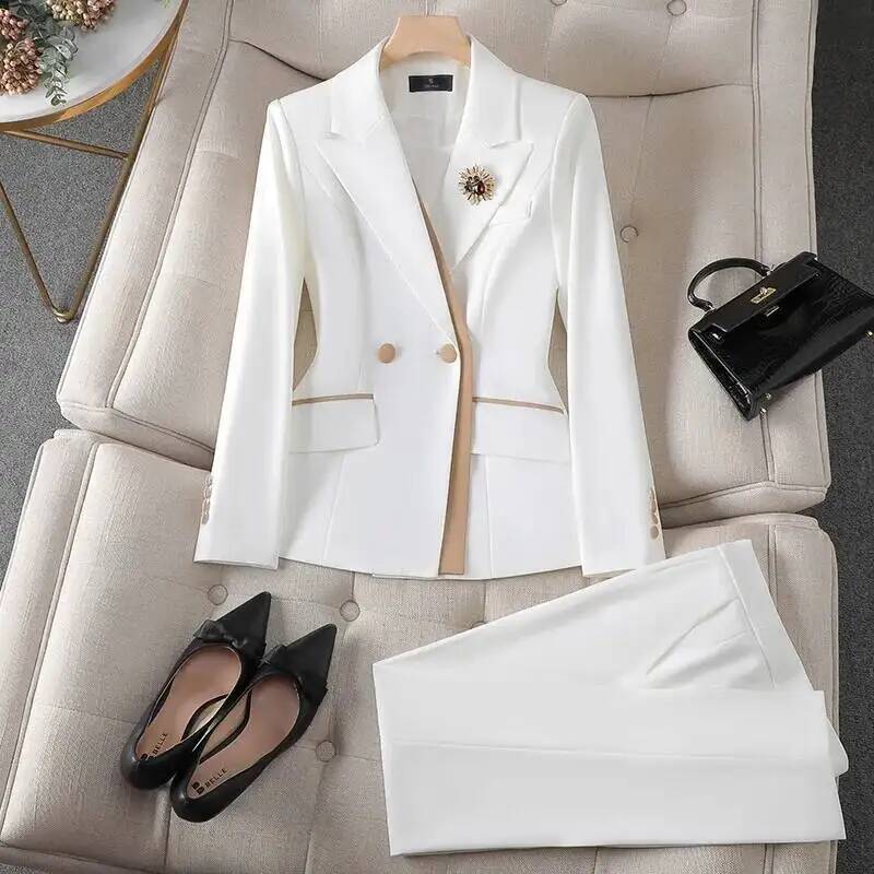 ชุดสูททำงานผู้หญิง สไตล์หรูหรา - Women Formal Wear For Interview บทวิจารณ์และราคา