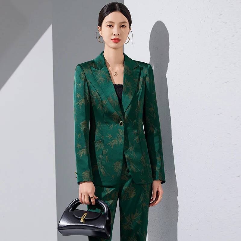 ชุดสูทผ้าคุณภาพสูงสำหรับผู้หญิ - Women Formal Wear For Interview บทวิจารณ์และราคา