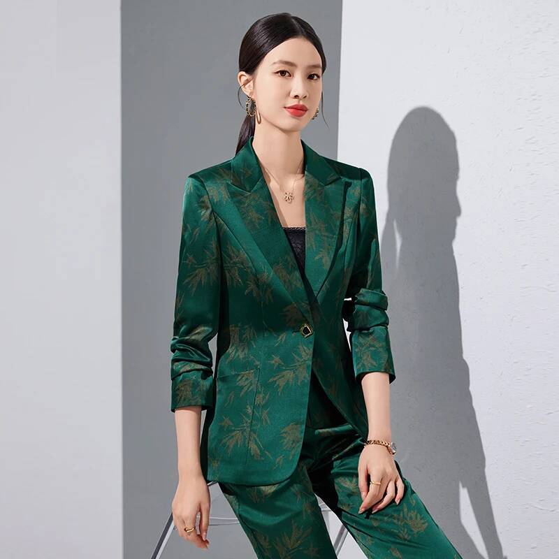 ชุดสูทผ้าคุณภาพสูงสำหรับผู้หญิ - Women Formal Wear For Interview บทวิจารณ์และราคา