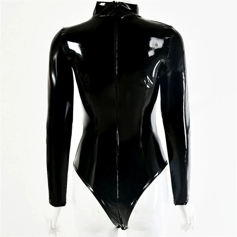 ชุดบอดี้สูทแบบเต็มตัวพิมพ์ลายก - Turtleneck Bodysuit Office บทวิจารณ์และราคา