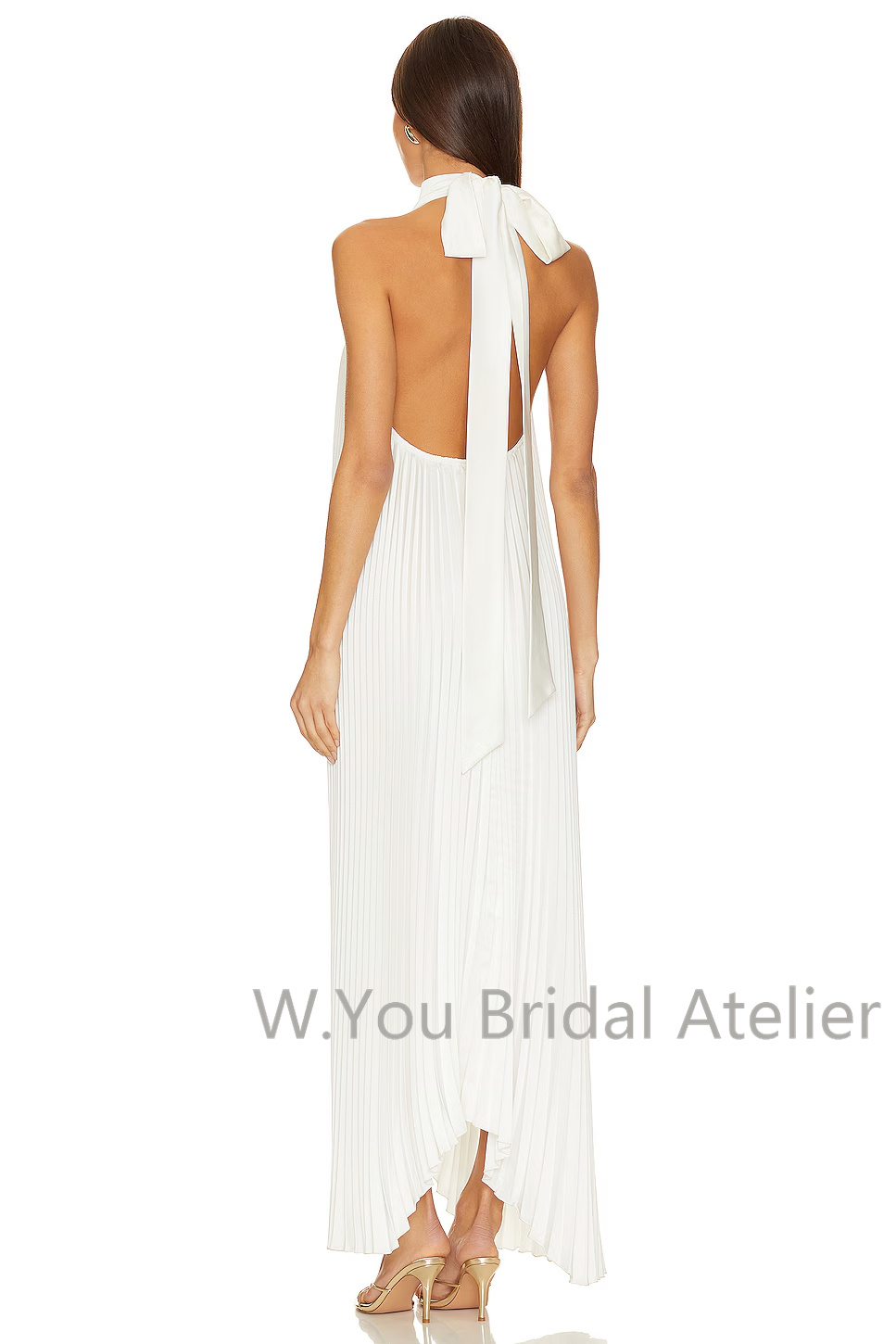 ชุดราตรีคอวีลึก ผ้าพันคอระบายจ - Women'S Formal Wear Wedding Guest บทวิจารณ์และราคา