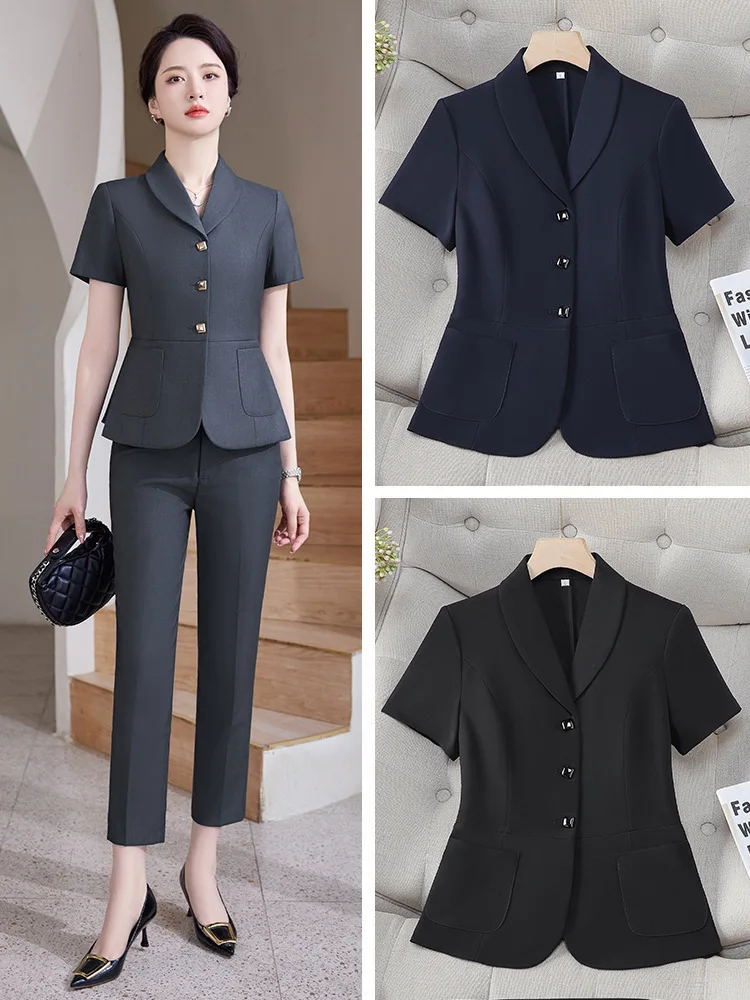 Pop 2024 ฤดูร้อนอย่างเป็นทางกา - Women Formal Wear For Interview บทวิจารณ์และราคา