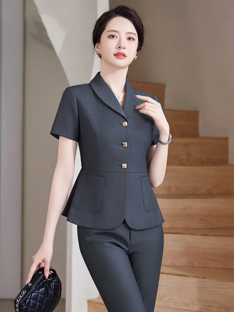Pop 2024 ฤดูร้อนอย่างเป็นทางกา - Women Formal Wear For Interview บทวิจารณ์และราคา
