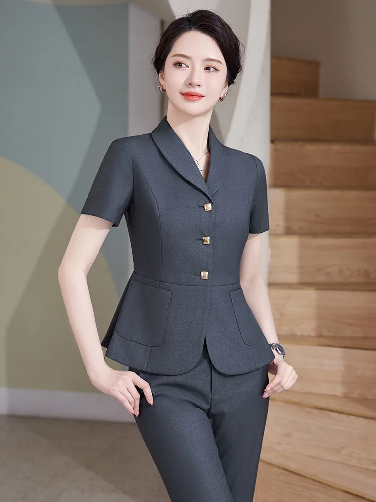 Pop 2024 ฤดูร้อนอย่างเป็นทางกา - Women Formal Wear For Interview บทวิจารณ์และราคา