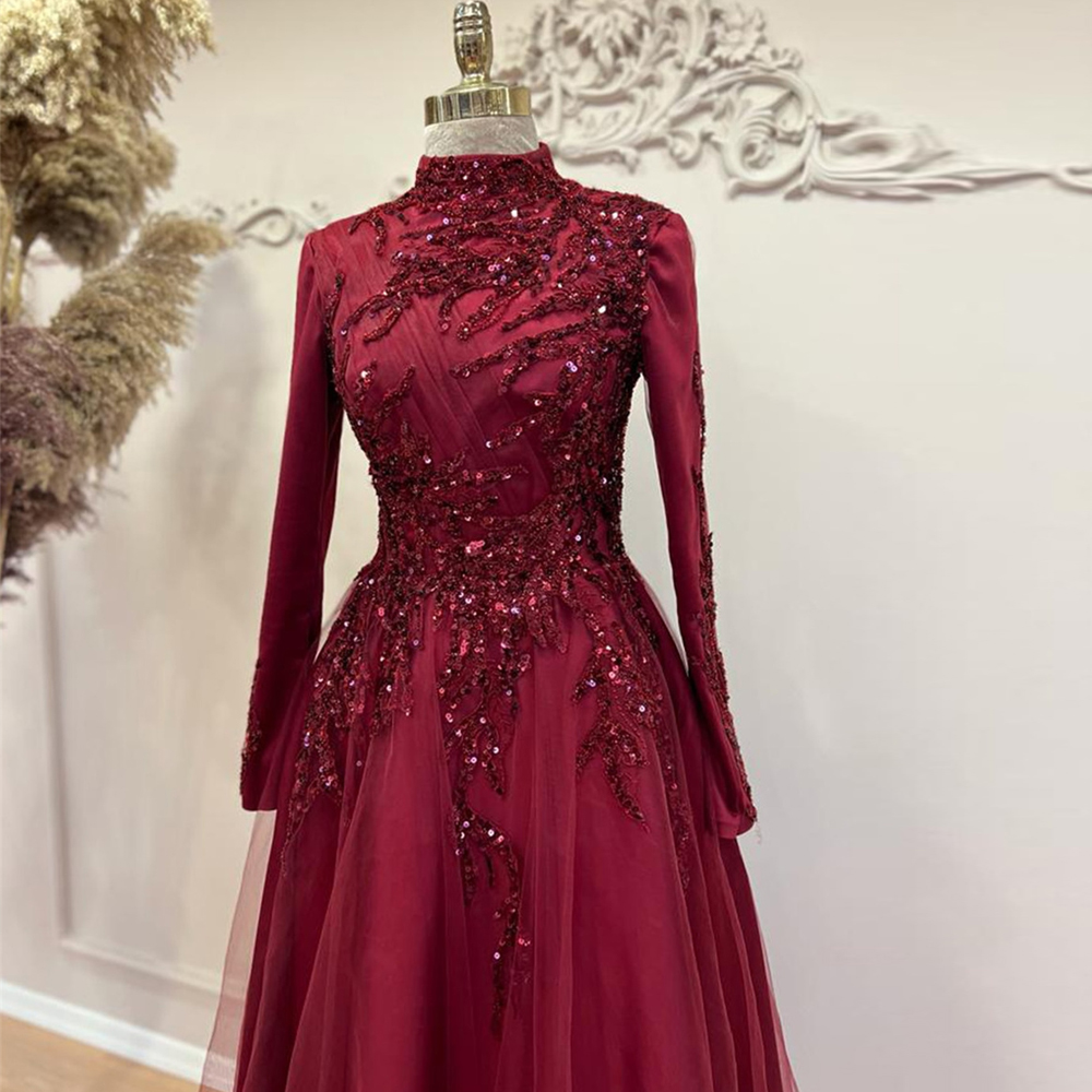 เดรสงานพรอมยาวถึงข้อเท้าลูกปัด - Women Formal Wear For Party บทวิจารณ์และราคา