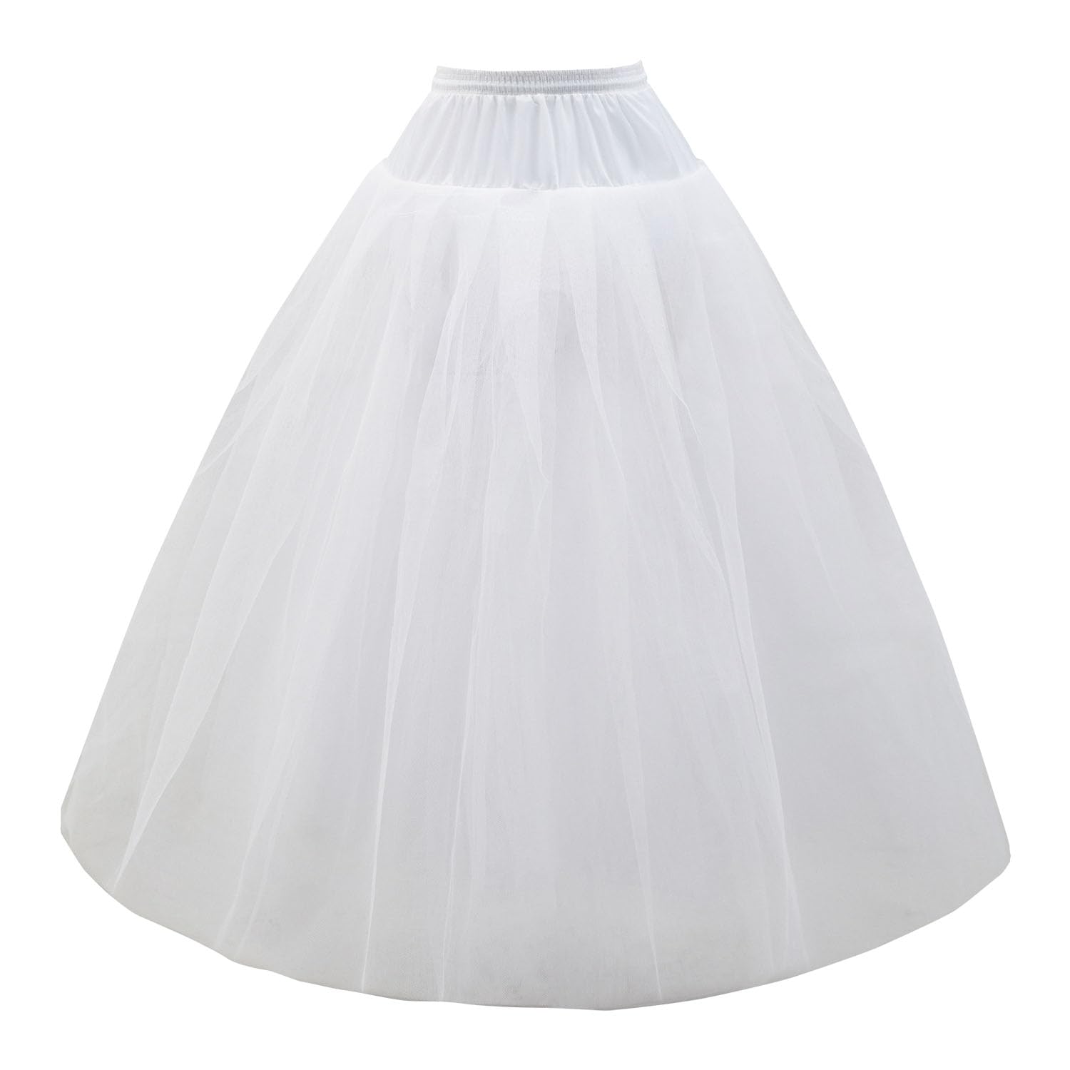 ผู้หญิงยาว Crinoline Petticoat - Women Formal Wear Combination บทวิจารณ์และราคา