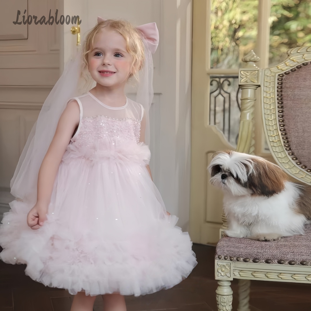 ชุดเดรสเด็กผู้หญิงผ้าทูลล์ กระ - Women Formal Wear For Party บทวิจารณ์และราคา