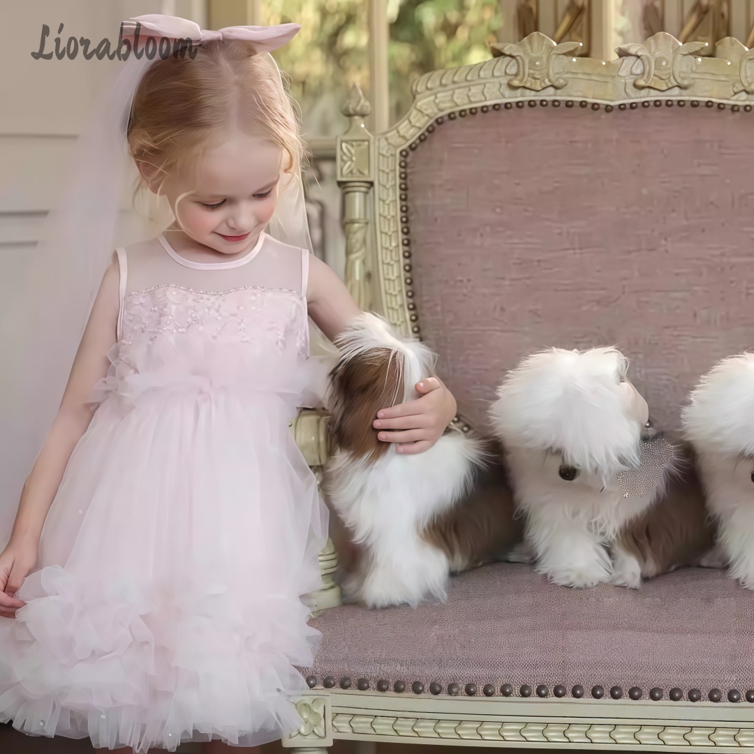 ชุดเดรสเด็กผู้หญิงผ้าทูลล์ กระ - Women Formal Wear For Party บทวิจารณ์และราคา