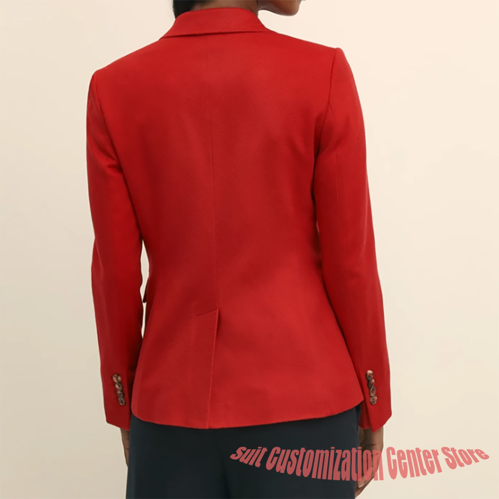 ชุดเสื้อผ้าขนสัตว์สีกรมท่าสำหร - Women Formal Wear Shirts บทวิจารณ์และราคา