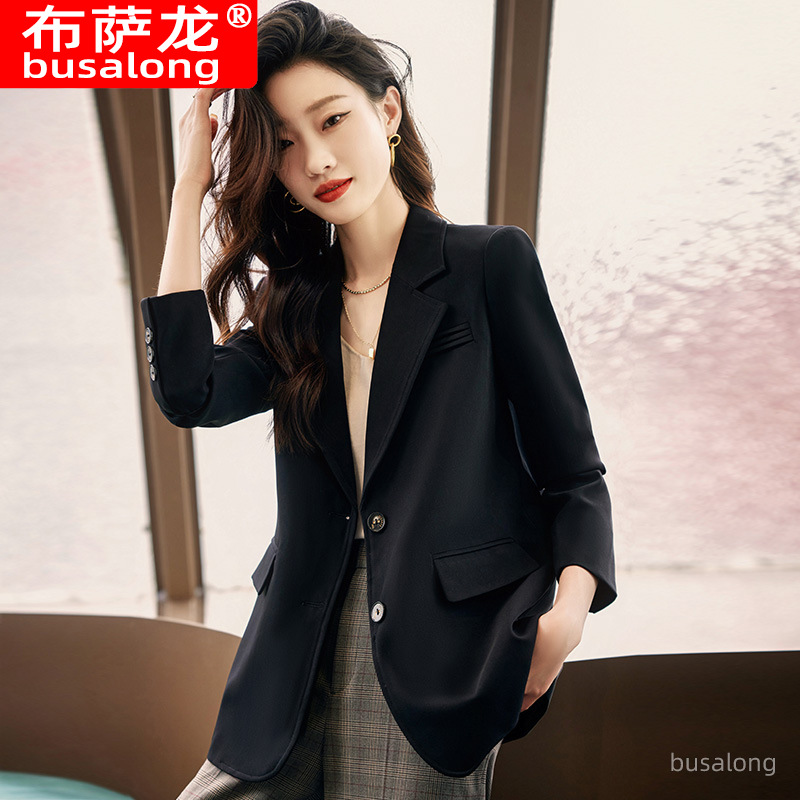เสื้อเบลเซอร์ฤดูใบไม้ร่วงฤดูหน - Women Formal Wear For Interview บทวิจารณ์และราคา