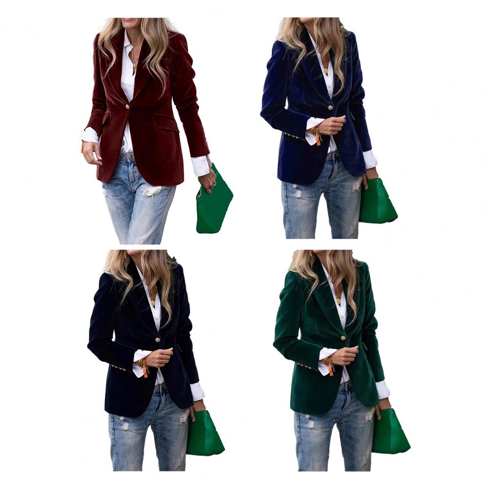 เสื้อเบลเซอร์กำมะหยี่ขนาดใหญ่ส - Women'S Formal Wear Wedding Guest บทวิจารณ์และราคา