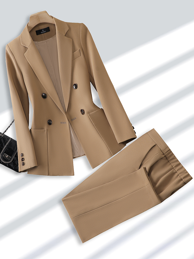 ชุดสูททำงานแฟชั่นสำหรับผู้หญิง - Women Formal Wear Blazer Set บทวิจารณ์และราคา