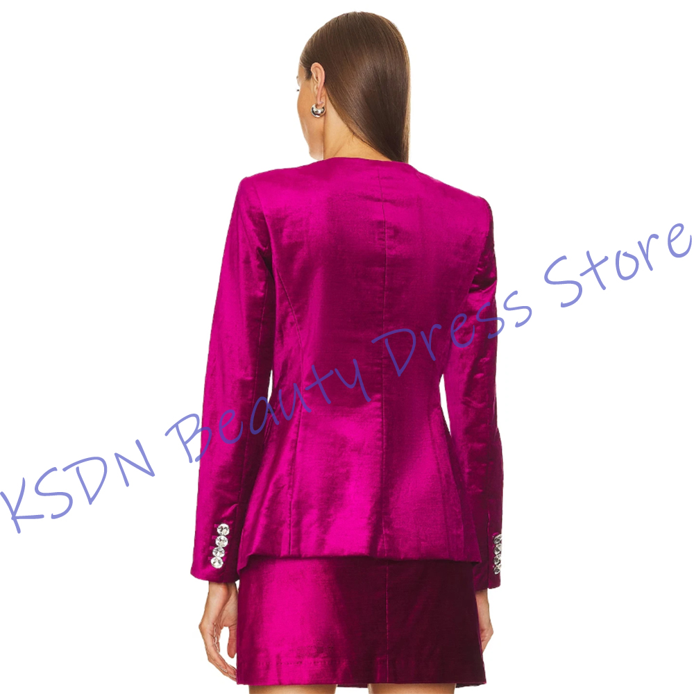 ชุดสูทผู้หญิงแบบกระดุมแถวเดียว - Women Formal Wear For Party บทวิจารณ์และราคา