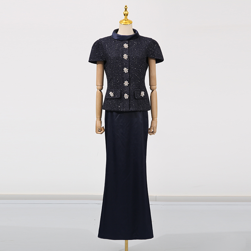 VGH Chic 2 ชิ้นชุดผู้หญิงคอสั้ - Female Formal Wear บทวิจารณ์และราคา