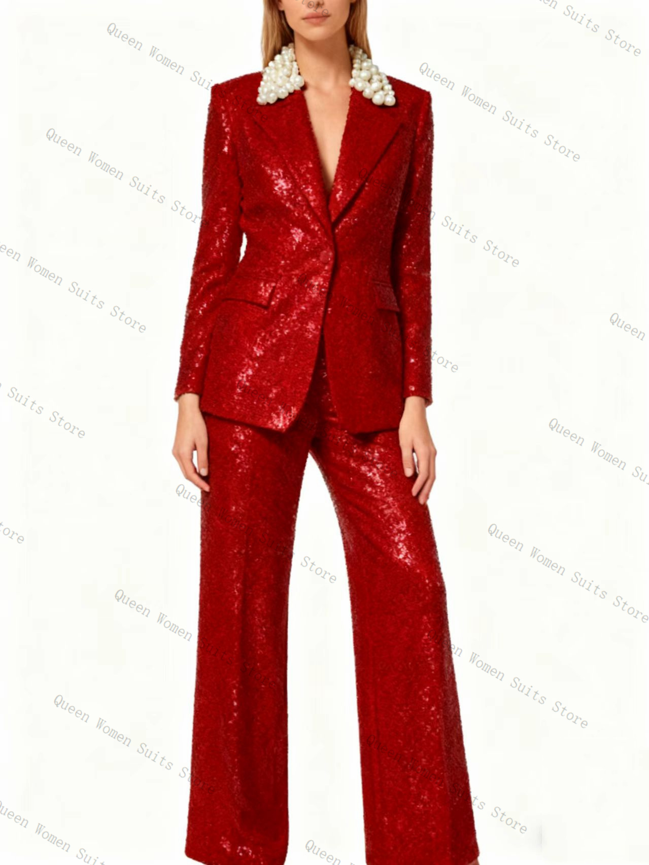 ชุดสูทผู้หญิงสีน้ำเงินกรมท่าปร - Women'S Formal Wear Wedding Guest บทวิจารณ์และราคา