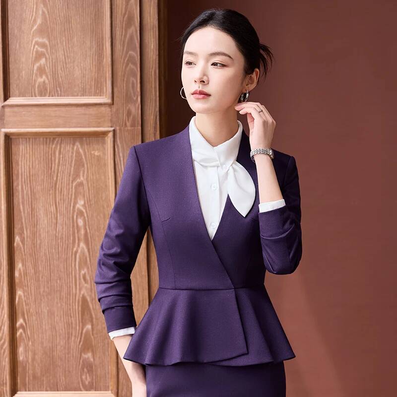 ชุดสูทผู้หญิงคุณภาพสูงสำหรับงา - Women Formal Wear For Interview บทวิจารณ์และราคา