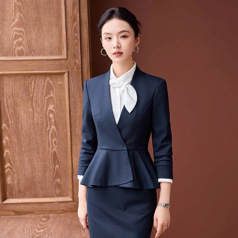 ชุดสูทผู้หญิงคุณภาพสูงสำหรับงา - Women Formal Wear For Interview บทวิจารณ์และราคา