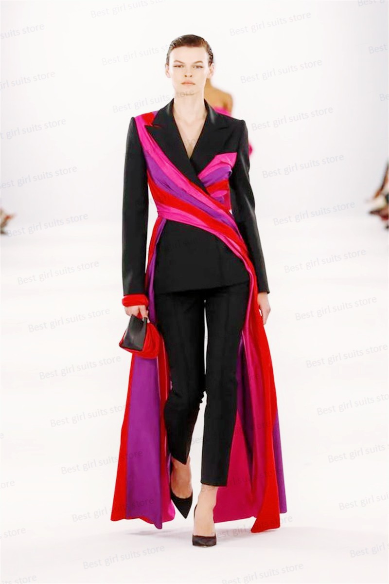 ชุดสูทเบลเซอร์ + กางเกง2ชิ้นสำ - Women'S Formal Wear Wedding Guest บทวิจารณ์และราคา