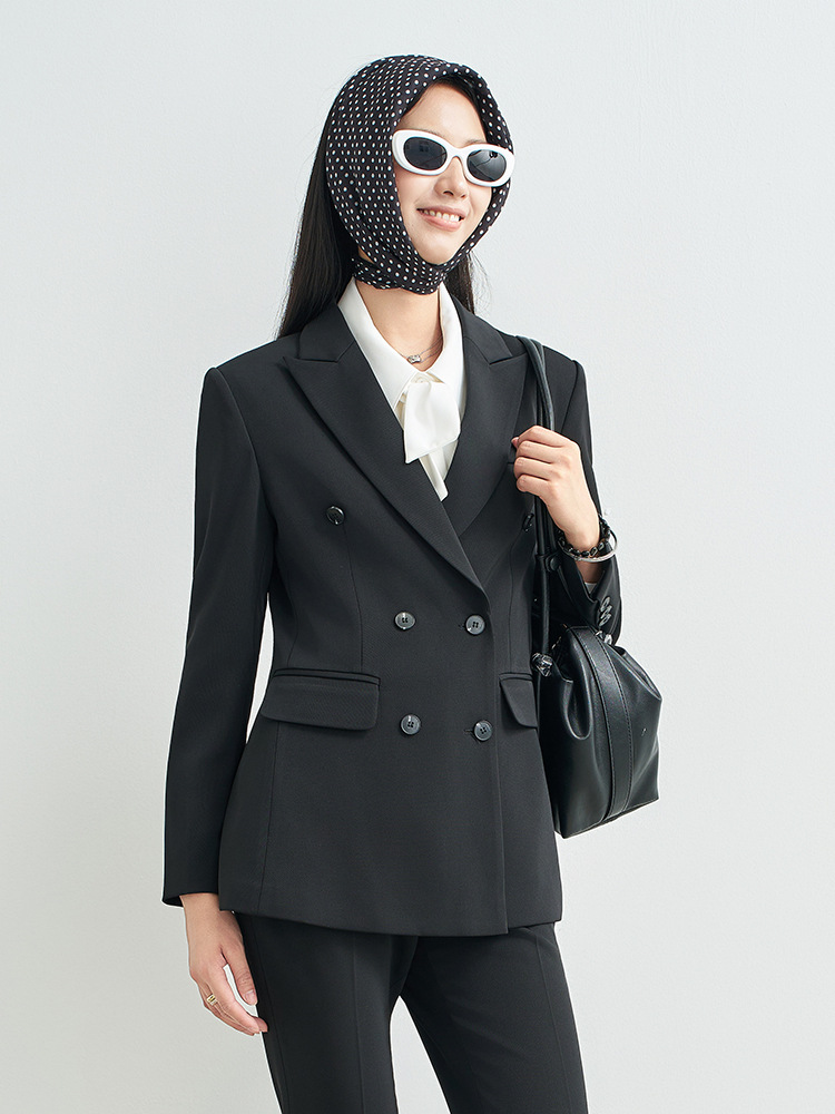 ชุดกระโปรงสีน้ำเงินกรมท่าสำหรั - Women Formal Wear For Interview บทวิจารณ์และราคา