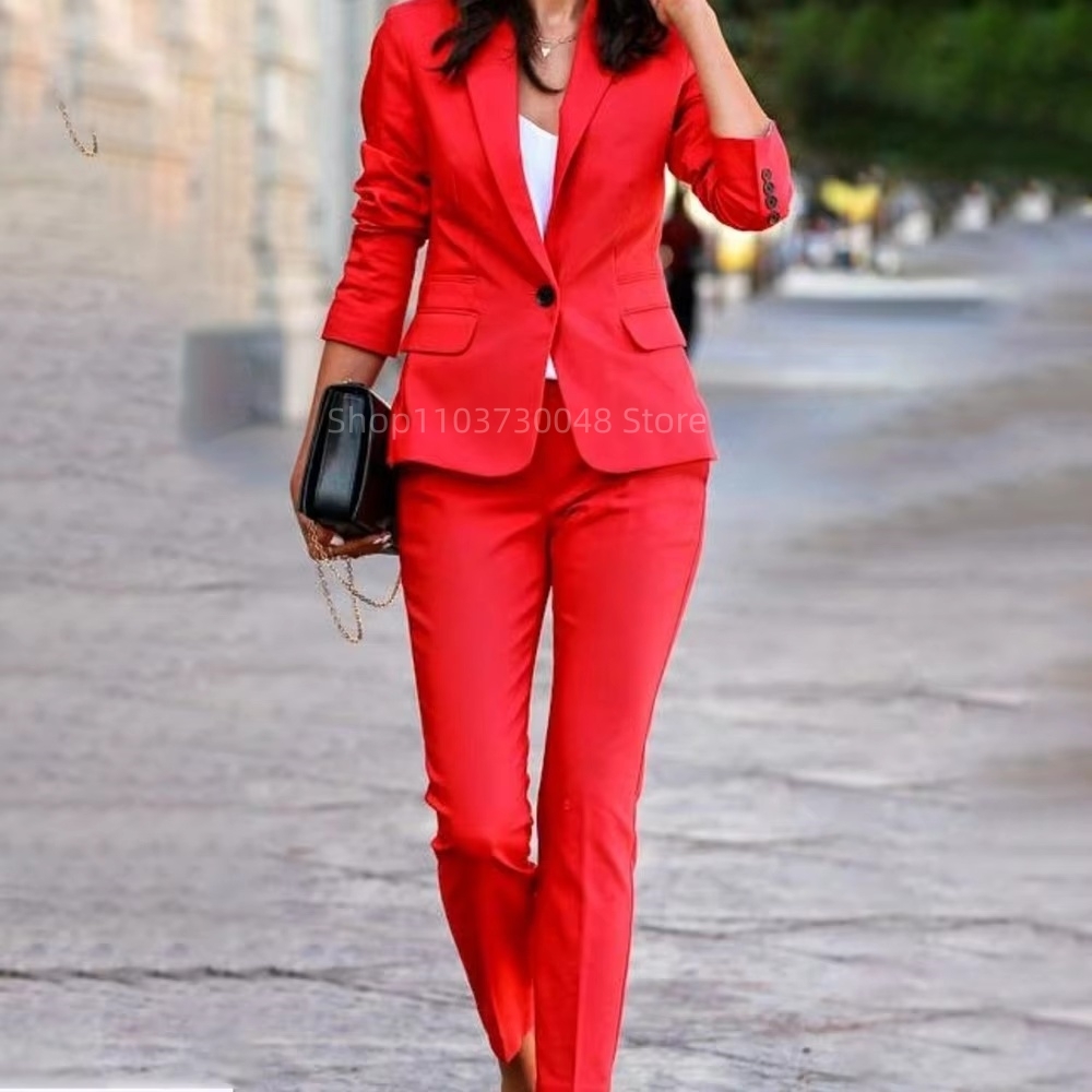 แฟชั่นชุดสูทสตรีสำหรับออฟฟิศ เ - Female Formal Wear บทวิจารณ์และราคา